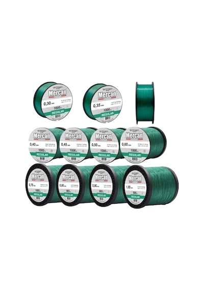 Mercan Regular Yeşil (Metre) Bobin Misina