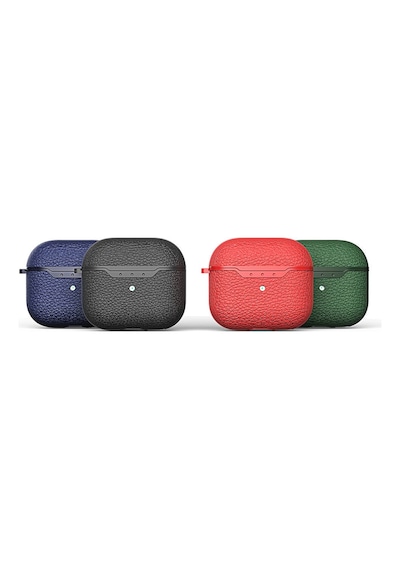 Apple Uyumlu  AirPods 4 Kılıf Zore Airbag 03 Silikon-yeşil