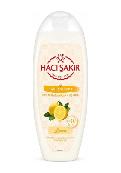 Hacı Şakir Şampuan 2in1 Limon Yağlı Saçlar İçin 500 Ml