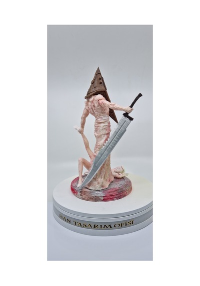 Pyramid Head 29 Cm Figür Silent Hill Nurse