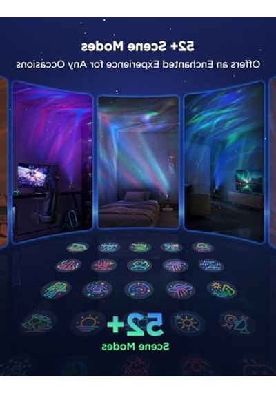 Galaksi Projektör Aydınlatma, Yıldızlı Gece Atmosferi İçin Ideal 01G Taba