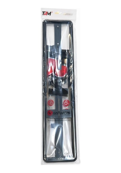 Paspro Otomotiv Araç Plakalığı / Dayanıklı Malzeme / Standart Ölçü / Şık Tasarım / Siyah Tasarım