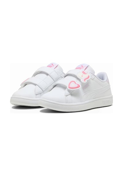 Puma Smash 3.0 Badges V Ps Çocuk Günlük Ayakkabı 397286-07 Beyaz