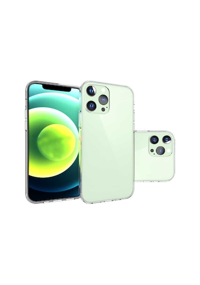 Apple Uyumlu iPhone 15 Pro Kılıf Zore Süper Silikon Kapak Renksiz
