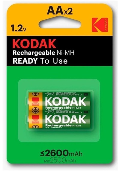 Kalem Pil Şarj Edilebilir Aa 2600 Mah 2 Li 1 Paket Kumanda Oyuncak Pili Şarjlı Ni-mh 1 Paket Doldurulabilir Pil