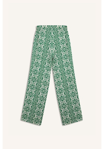 DeFacto Regular Fit Geniş Bol Paça Desenli Palazzo Pantolon D4631AX25SPGN698 DeFacto Regular Fit Geniş Bol Paça Desenli Palazzo Pantolon D4631AX25SPGN698