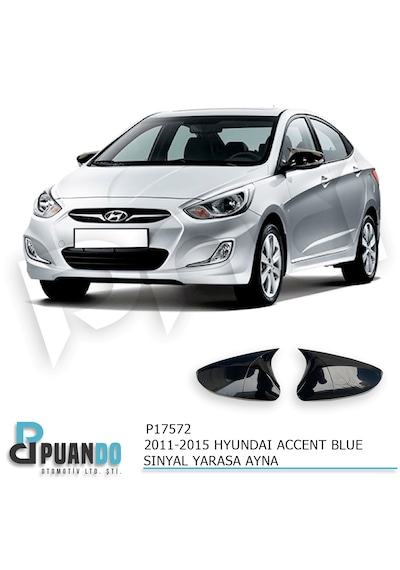 2011-2019 Hyundaı Accent Blue Sinyal Yarasa Ayna Kapağı