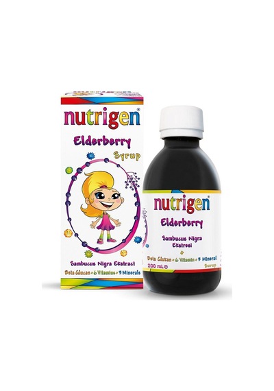 Nutrigen Elderberry Şurup 200ml
