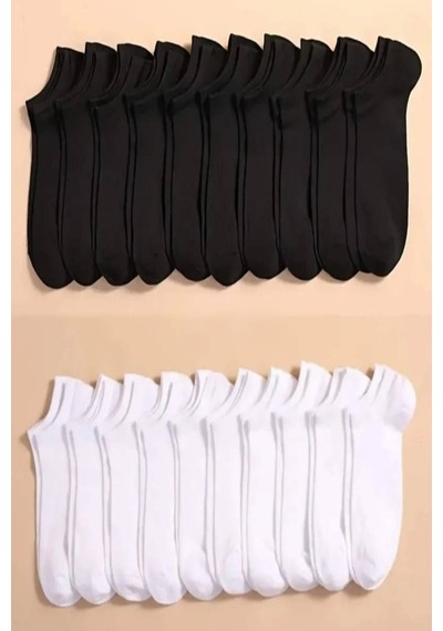 Worthy Socks 16 Çift Kısa Patik Bilek Çorap 16'lı Paket Çok Renkli
