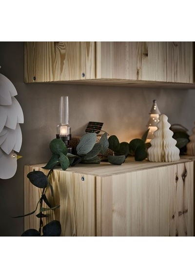 Ikea Smycka Yapay Çelenk, Yeşil, 3 M, Okaliptüs / İç-dış Mekan