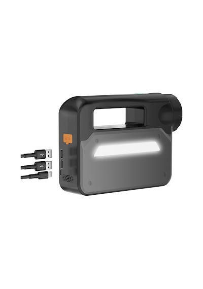 7go 7a2 8000mah Akü Takviyeli Hava Pompası 1000a Jump Starter, 150 Psı Dijital Lastik Şişirme Kompre