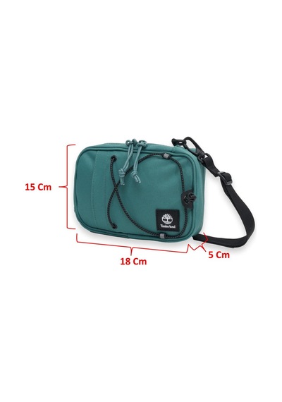 Timberland Tb0a5ssy Cross Body Bag 18x5x15 Yeşil Unisex Spor Çanta 001