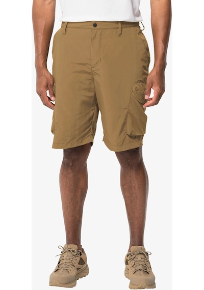 Jack Wolfskin Kalaharı Cargo M Erkek Kahverengi Kargo Şort 1508381-5335