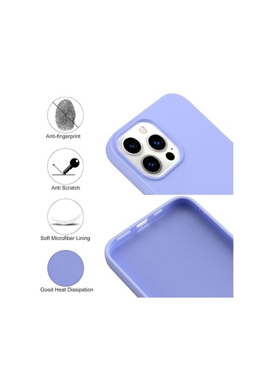 Teknomoda Apple Uyumlu iPhone 14 Kilif Içi Süet Korumali Silikon 386842663