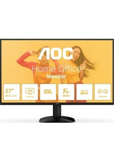 Aoc 27" Ips Q27b35s3 1ms 120hz Hdmı-dp Ev Ofis Tipi Monitör 2560 X 1440