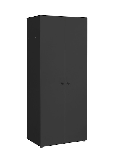 Ada Giyinme Dolabı - Çok Amaçlı Dolap - Gardırop 80 Cm-antrasit Antrasit
