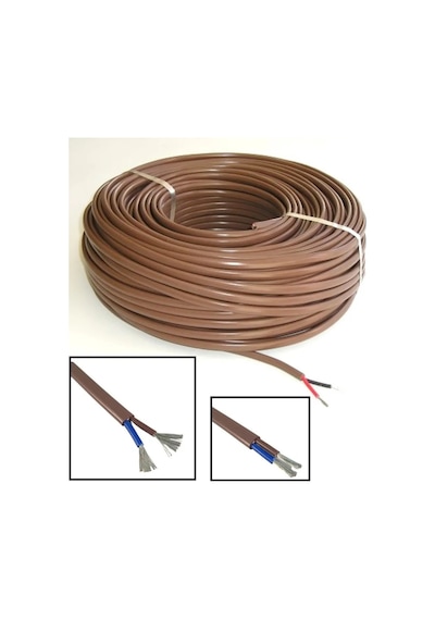 Erol Marin 2x1.5 Mm 25 Mt Yassı Kalaylı Kablo. Tekne Ve Karavan Tesisat Kablosu. 2x1,5mm. 25 Metre