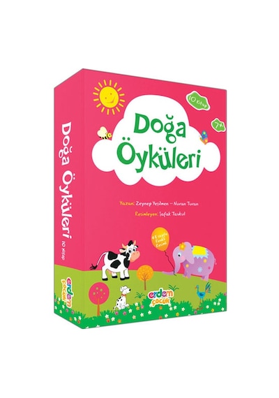 Doğa Öyküleri-10 Kitap Set - Zeynep Yeşilmen -  Nuran Turan - Erdem Çocuk