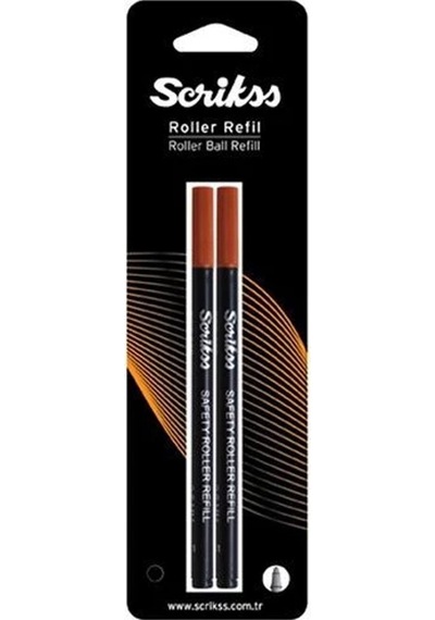 Scrikss Siyah 07 Mm 2'li Blisterli Roller Refili 903