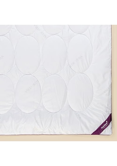 Papıllow Luxury Aloe Vera Yorgan 215x235 King Size Aloe Veralı Yorgan Açık Mavi