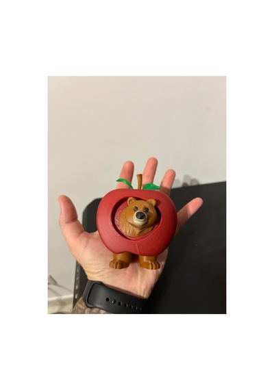 Brainrot - Bearorito Applepitolirotito Figür Oyuncak
