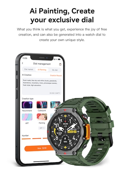 Harvox Rx-4 Outdoor Akıllı Saat (İthalatçı Garantili)