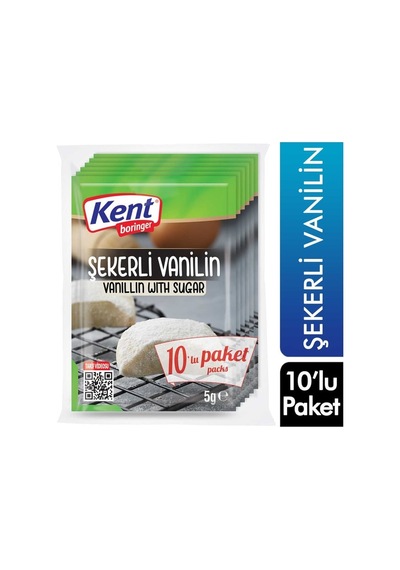 Kent Boringer Şekerli Vanilin 10'lu Ekonomik Paket 24'li Paket