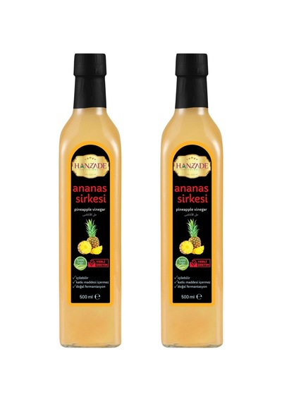Hanzade Bitkisel Ananas Sirkesi 2 x 500 ML