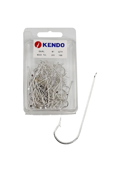 Kendo 8033 Tin 2/0 100 Adet Olta İğnesi 31662242