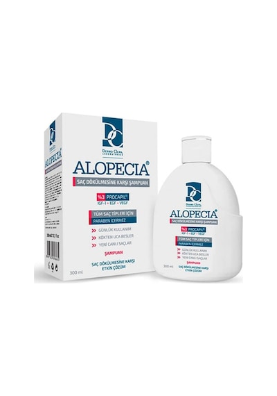 Alopecia Saç Dökülmesine Karşı Şampuan 300 ML