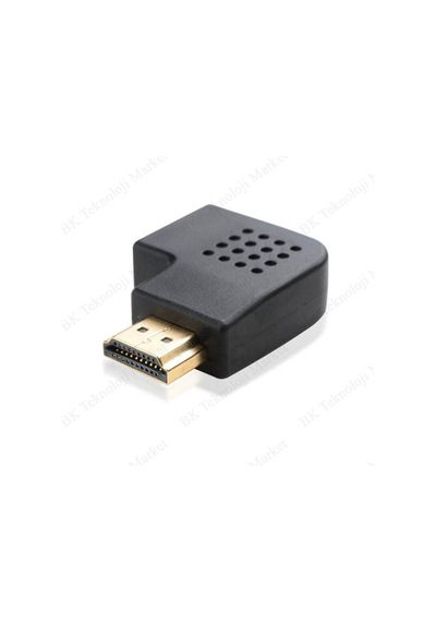 90 Derece Açılı Hdmı Erkek - Dişi Çevirici Adaptör