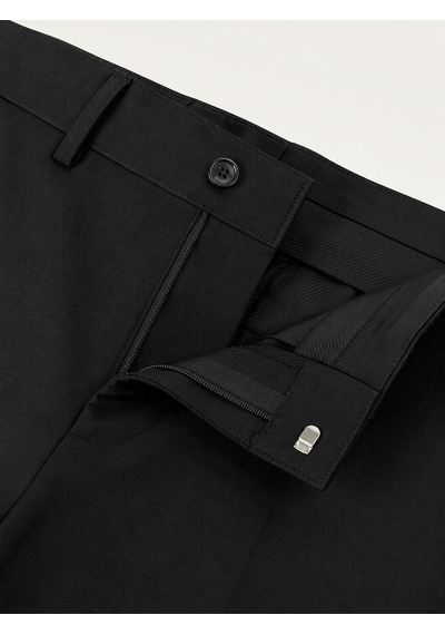 Classics Men Caserta Comfort Fit Likralı Boru Paça Erkek Kumaş Pantolon - 7711 Siyah
