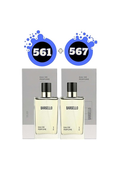 Bargello 561 Edp Fresh 50 Ml + 567 Edp Fresh 50 Ml Erkek Parfüm Seti Amber