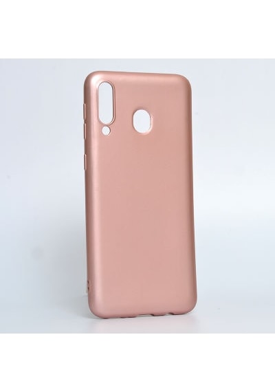 Samsung Galaxy Uyumlu M30 Kılıf Esnek Yapılı İnce Slim Silikon Kapak Ryc/premier Rose