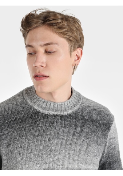 Colin's Colins Regular Fit Gri Erkek Kazak Cl1065733 Gri