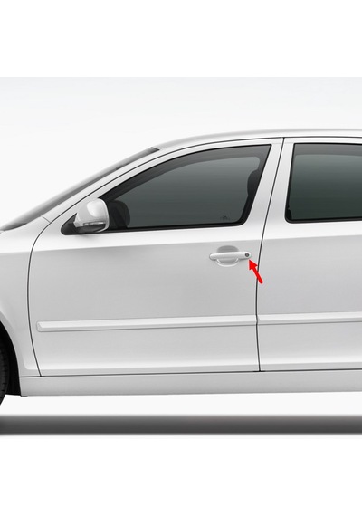 VW Polo 2005-2009 Ön Dış Kapı Kolu Kapağı 3B0837879A