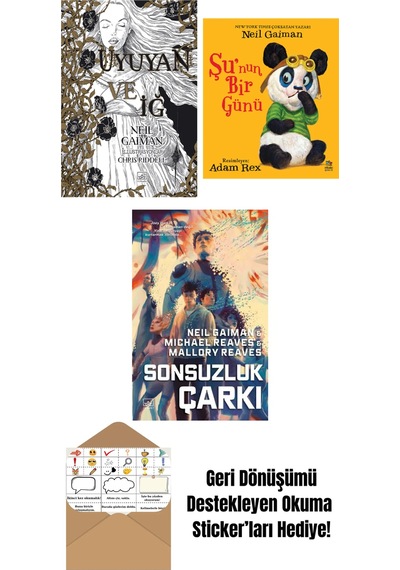 Uyuyan Ve İğ + Şu Nun Bir Günü + Sonsuzluk Çarkı Ara Dünya 3 Ciltli