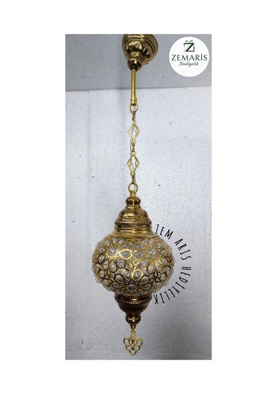 Gold Renk Sarkıt Avize Altın - 786453797 Altın
