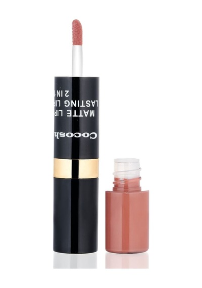 Cocosh She Ruj - Matte Smile Lipstick & Lipgloss 2 In 1 02 Latte 8681569700475 - 02latte Diğer