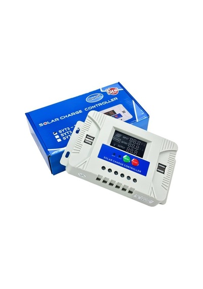 Pm-40a 12v-24v 40 Amper 4 Usb Çıkışlı Dijital Ekranlı Solar Şarj Regülatörü