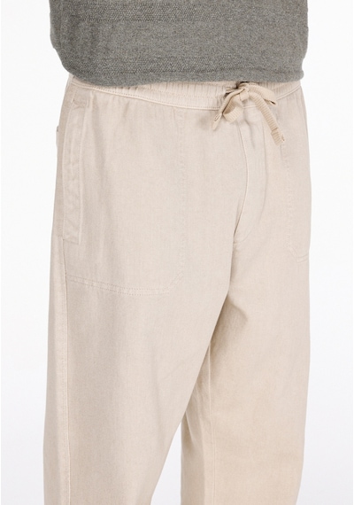 Colin's Colins Relaxed Fit Orta Bel Bol Paça Erkek Bej Pantolon Cl1073993 Q1.v2 Beı Bej