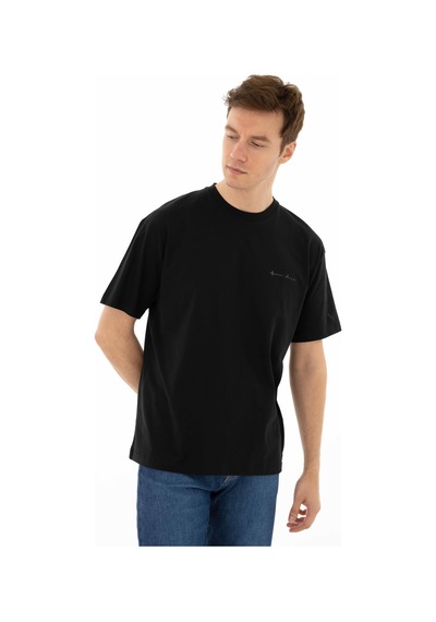 AR-MA Arma Erkek Oversize Bisiklet Yaka Tişört Y25344403101 001