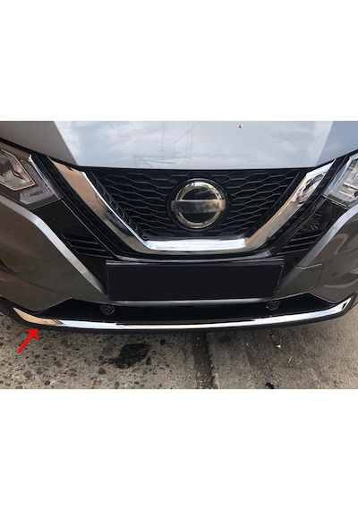 S-Dizayn Nissan Qashqai Krom Ön Tampon Çıtası 2017-2021