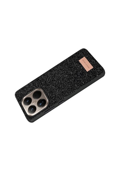 Onegif - 211 - Xiaomi Mi 15t Pro Bright Simli Kapak - Csmo-tex - - Siyah Sıyah