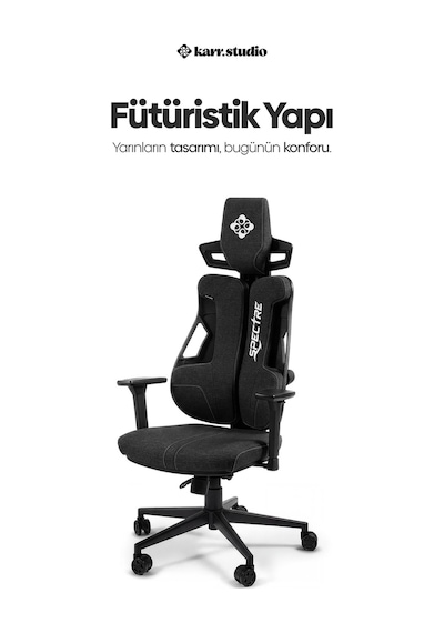 Spectre Oyuncu Koltuğu Siyah