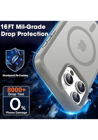 İle Uyumlu Ekstra Dayanıklı Magsafe Kılıf Tough Armor Ai Hava Kanalı Teknolojisi Askeri Sınıf Koruma Magfit Kicks Diğer