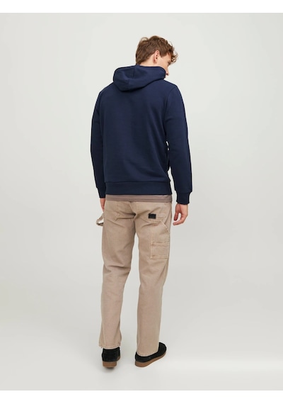 Jack & Jones Jack&jones Kapüşonlu Lacivert Erkek Sweatshirt 12251998 001