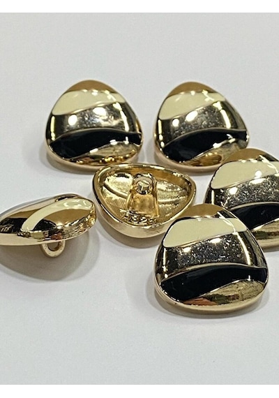 Metal Düğme/trençkot Ceket Boyu/ 6 Lı Set/2,3 Cm/jx006