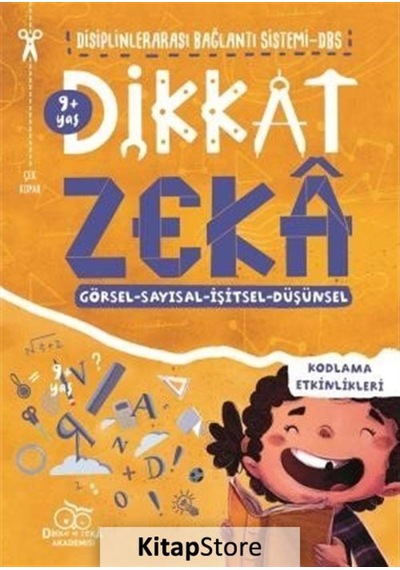 Di-Ze-9+ Yaş Dikkati ve Düşünme Becerilerini Geliştirme - Mehmet Türkdoğan - Dikkat ve Zeka Akademisi