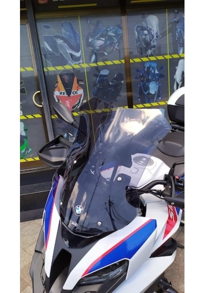 Zeus Motor 2020-2025 Bmw S 1000 Xr Uyumlu Ön Cam Koyu Füme